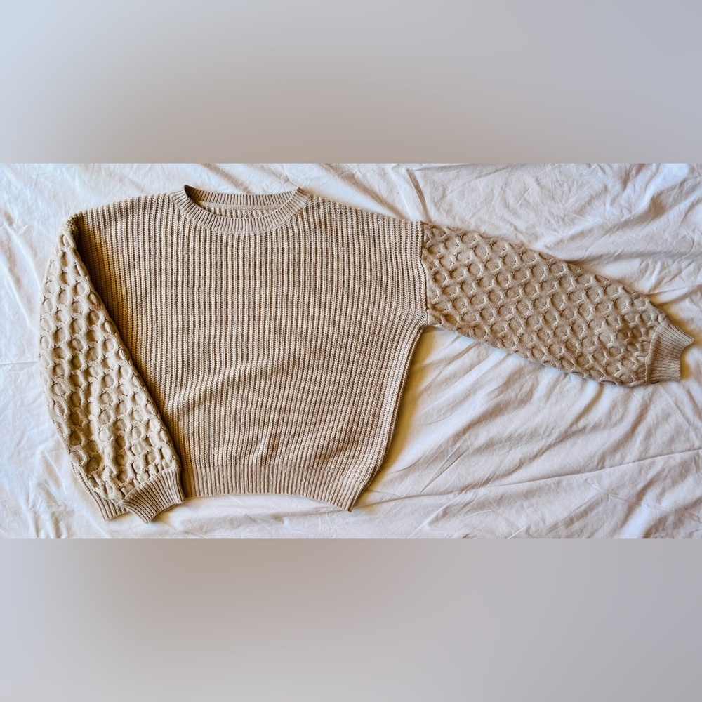 Cupshe size large knitted sweater